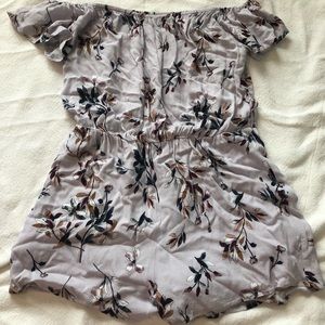 PacSun Kendall & Kylie Off the Shoulder Romper- L